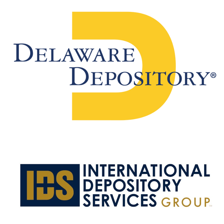 Delaware Depository Logo and International Depository Services logo