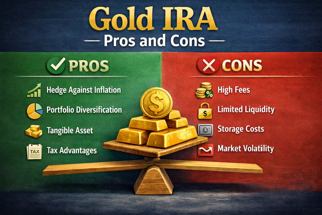 Gold IRA Pros and Cons