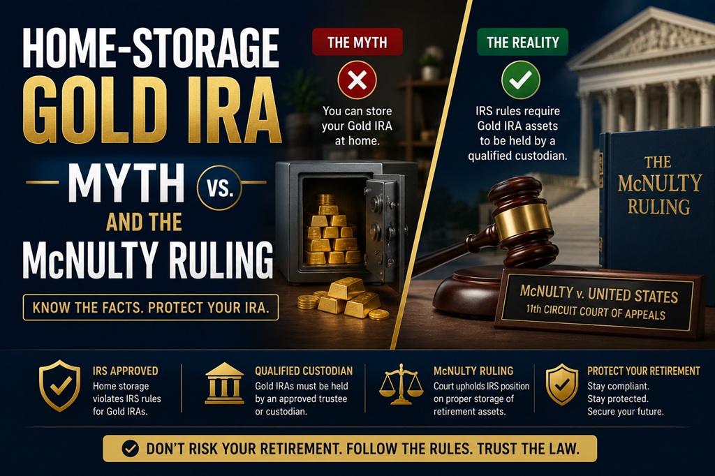 Home-Storage Gold IRA Myth and the McNulty Ruling